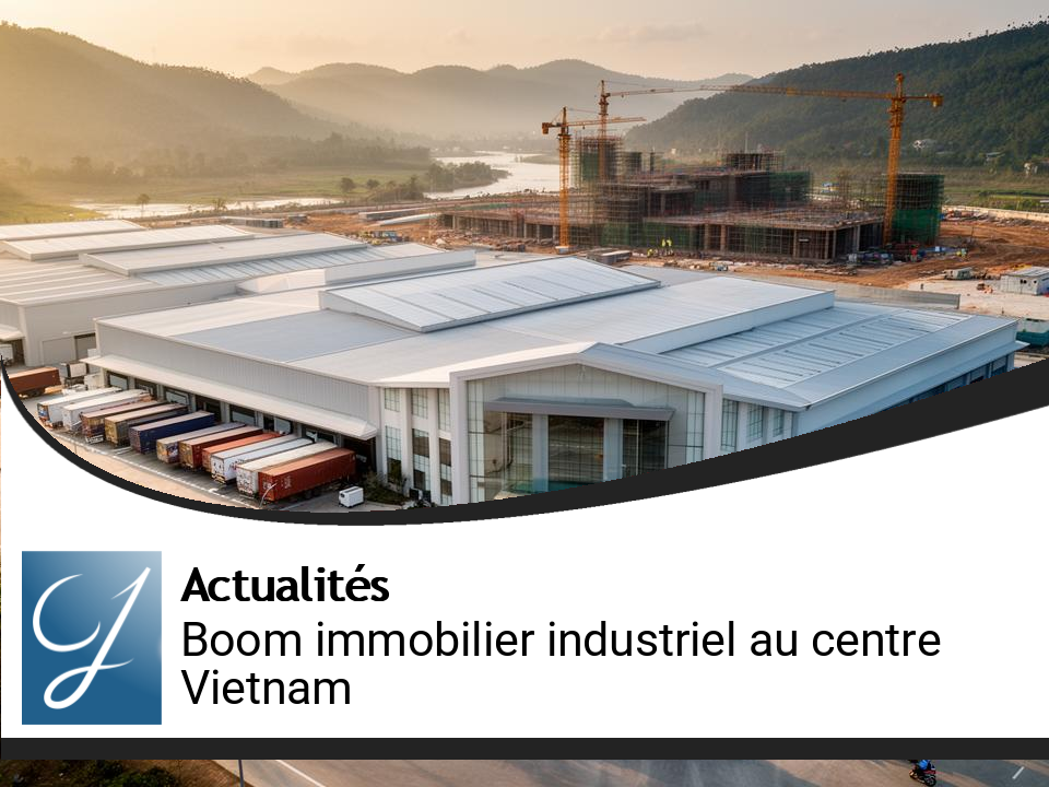 Boom de l&rsquo;immobilier industriel dans le centre du Vietnam