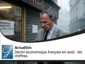 Déclin de l&rsquo;économie française en août : que révèlent les chiffres ?