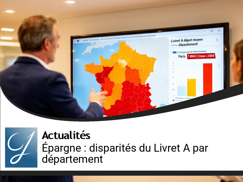 Épargne réglementée : les disparités du Livret A par département révélées