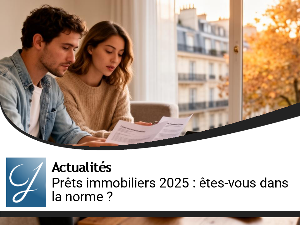 Évolution des prêts immobiliers en 2025 : êtes-vous dans la norme ?