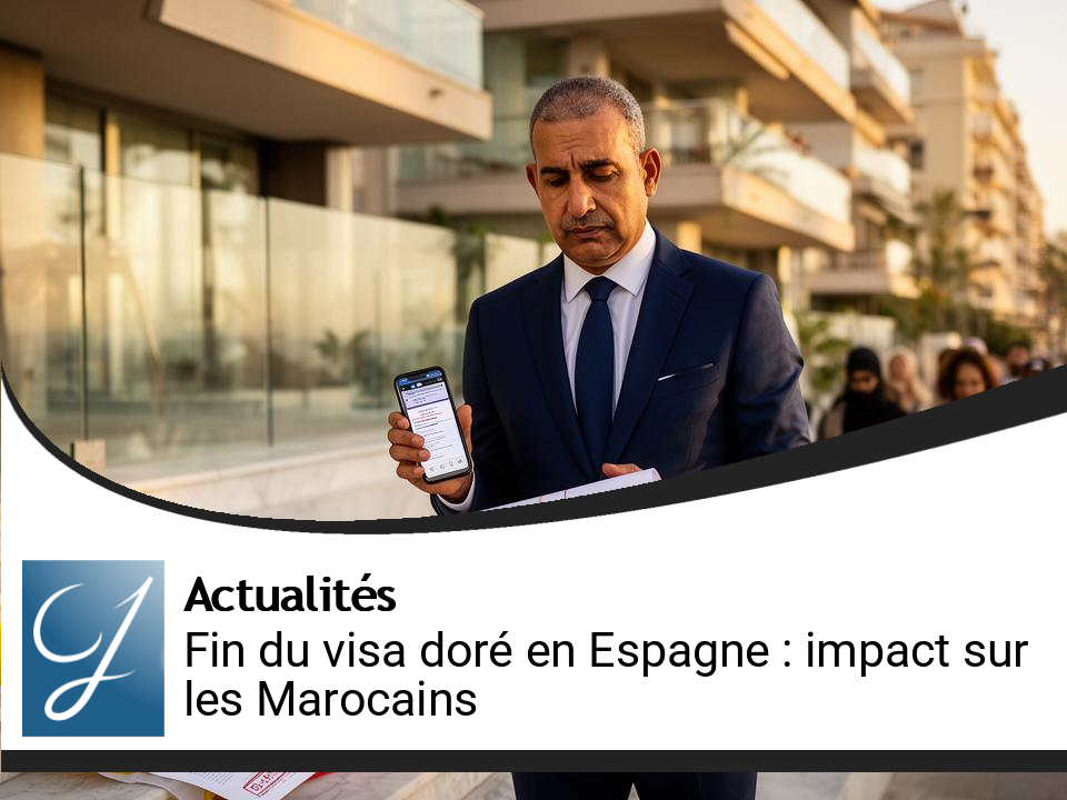 Fin du visa doré en Espagne : Impact direct sur les Marocains