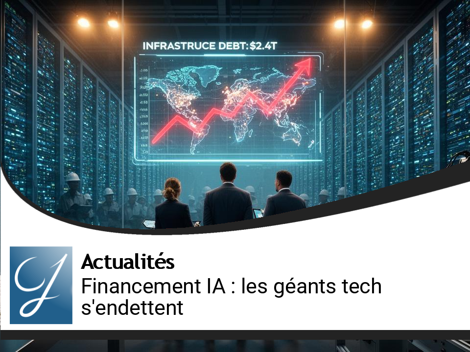 Financement des infrastructures IA : Les géants tech américains s&rsquo;endettent