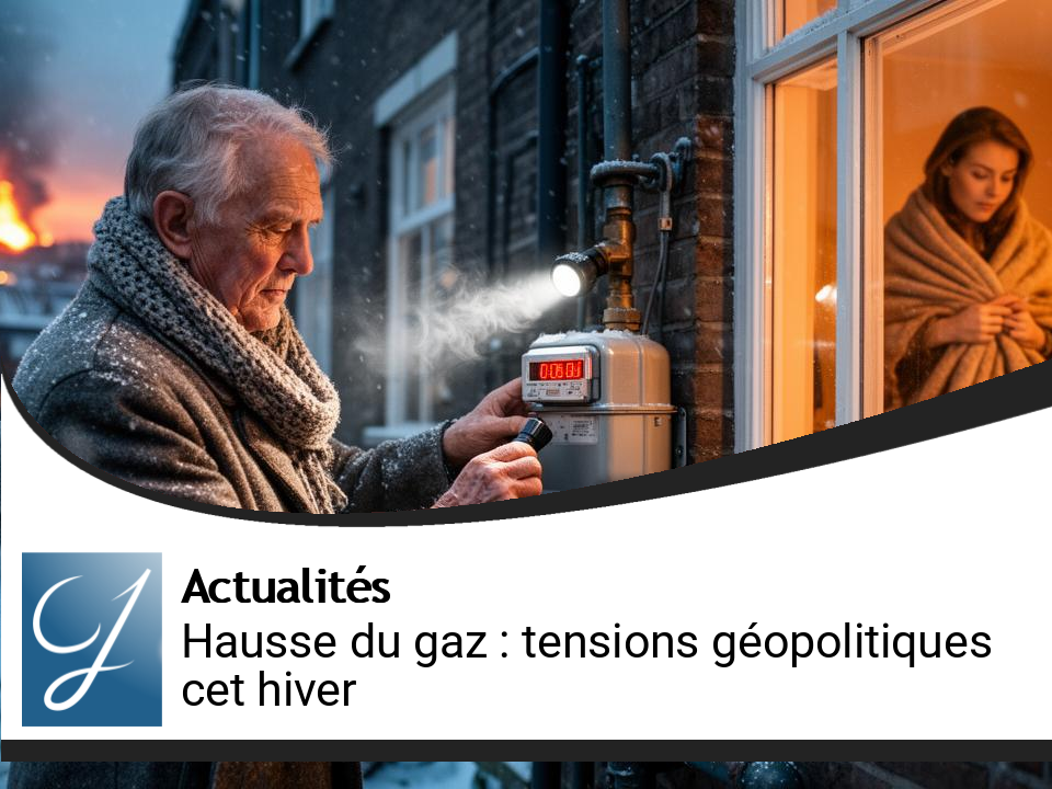 Hausse des tarifs du gaz : impact des tensions géopolitiques cet hiver