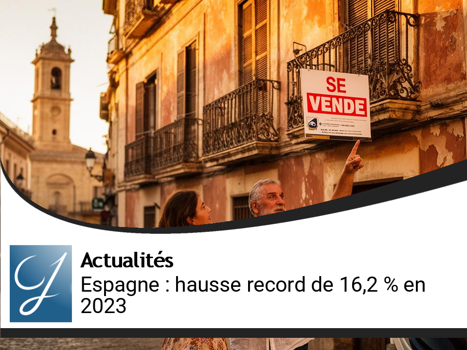 Immobilier ancien en Espagne : une envolée des prix qui bouleverse le marché
