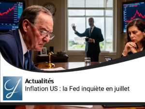 Inflation aux États-Unis : inquiétudes croissantes à la Fed en juillet