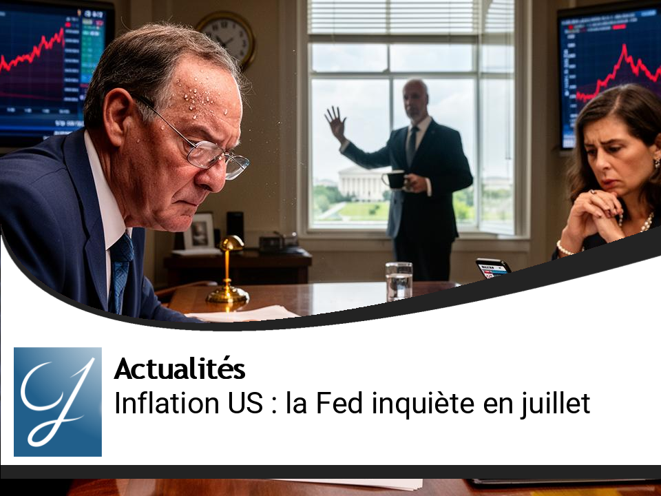 Inflation aux États-Unis : inquiétudes croissantes à la Fed en juillet