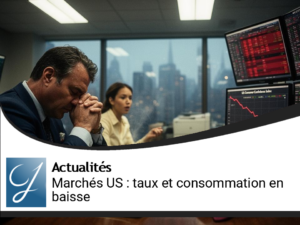 Inquiétudes croissantes sur les marchés américains : taux et consommation en déclin