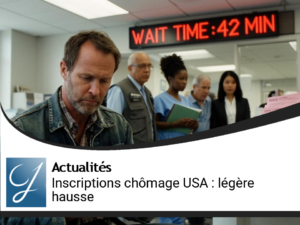 Inscriptions au chômage aux États-Unis : une légère hausse à surveiller
