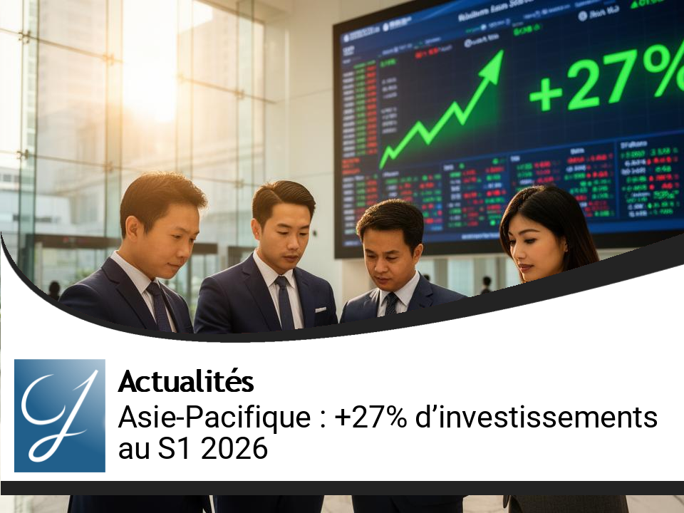 Investissements commerciaux en Asie-Pacifique en forte accélération
