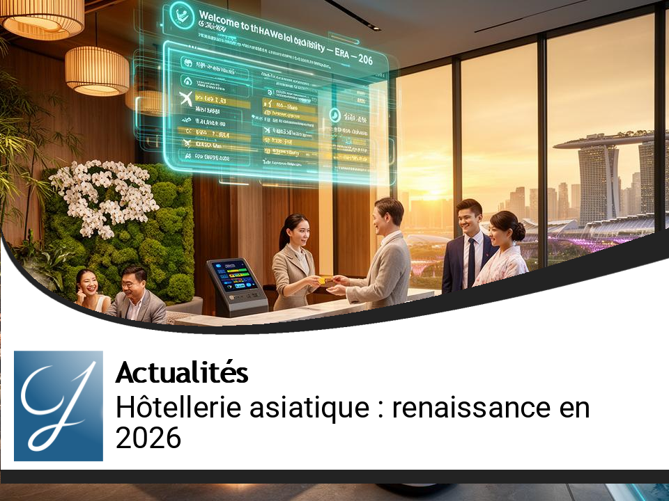 Le marché hôtelier asiatique en pleine renaissance