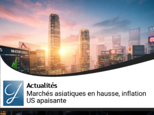 Les marchés asiatiques s&rsquo;envolent grâce à une inflation américaine apaisante