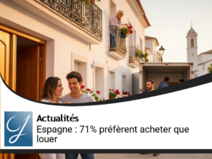 L&rsquo;immobilier en Espagne : pourquoi 71 % des Espagnols préfèrent acheter que louer