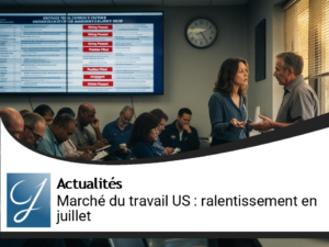 Marché du travail américain : signes de ralentissement