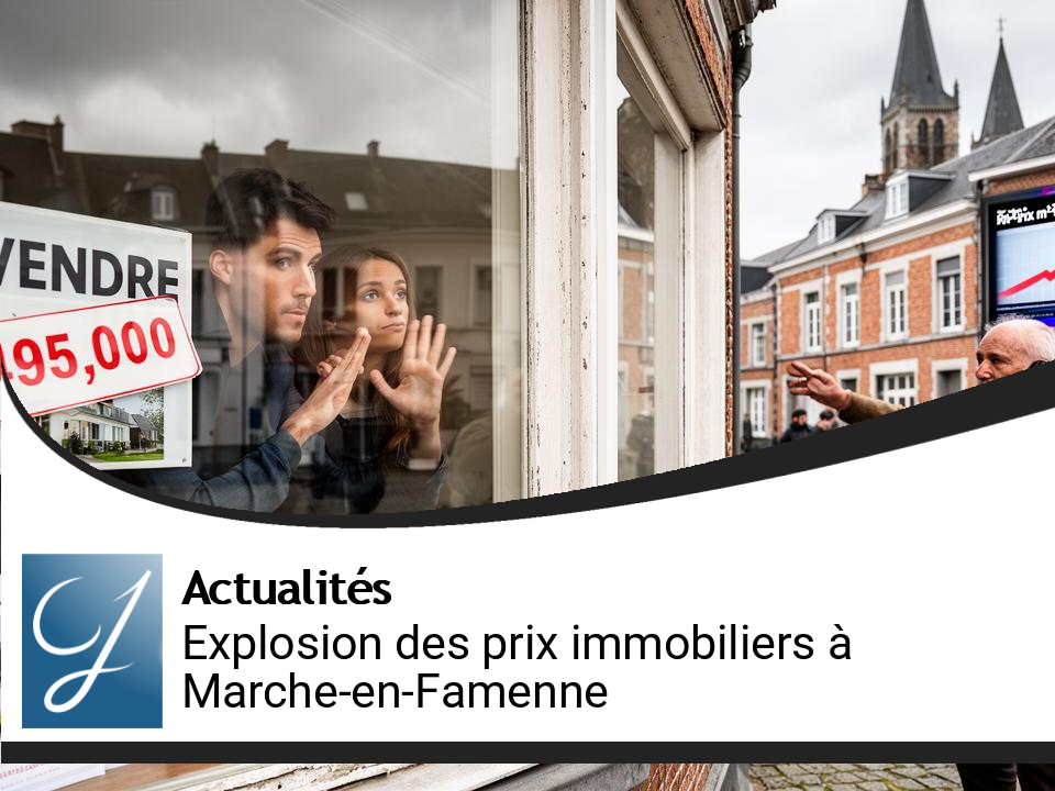 Marche-en-Famenne : Explosion des Prix de l&rsquo;Immobilier en Wallonie