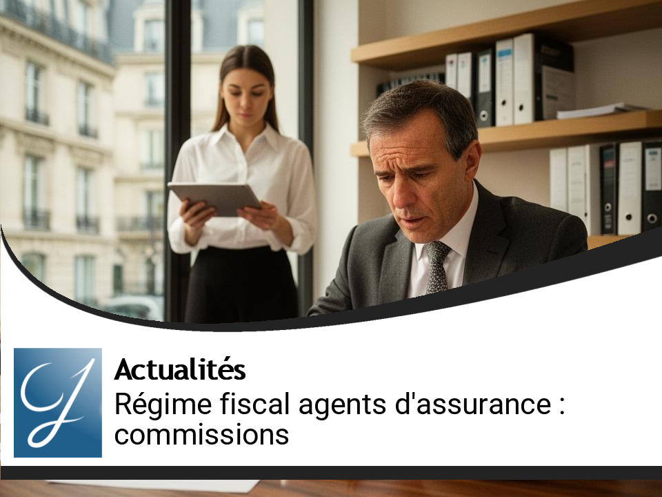 Nouveau Régime Fiscal pour les Agents d&rsquo;Assurance : Focus sur les Commissions