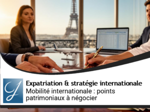 Package de mobilité internationale : quels points patrimoniaux négocier avant de partir
