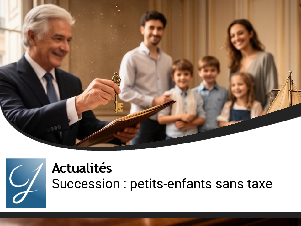 Succession : Les Petits-Enfants Héritent Sans Taxe sur les Donations