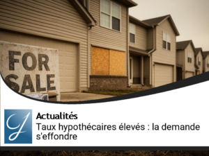 Taux Hypothécaires Élevés : La Demande de Logements S&rsquo;effondre aux États-Unis