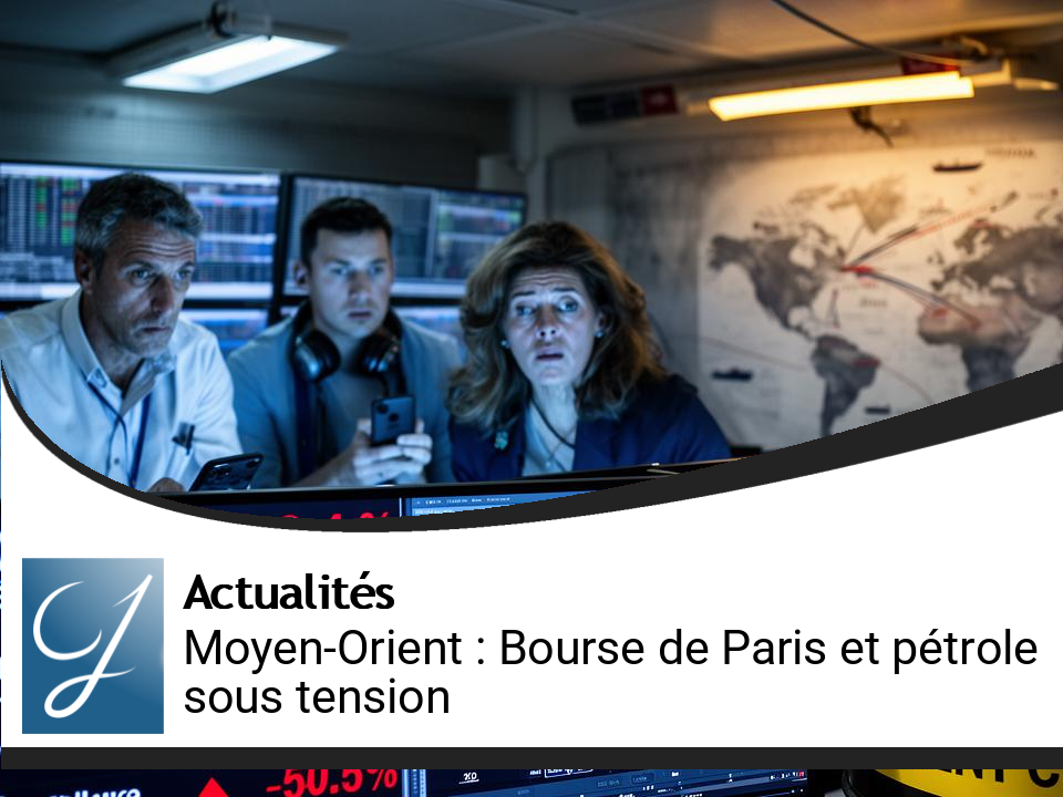Tensions au Moyen-Orient : Impact sur la Bourse de Paris et le pétrole