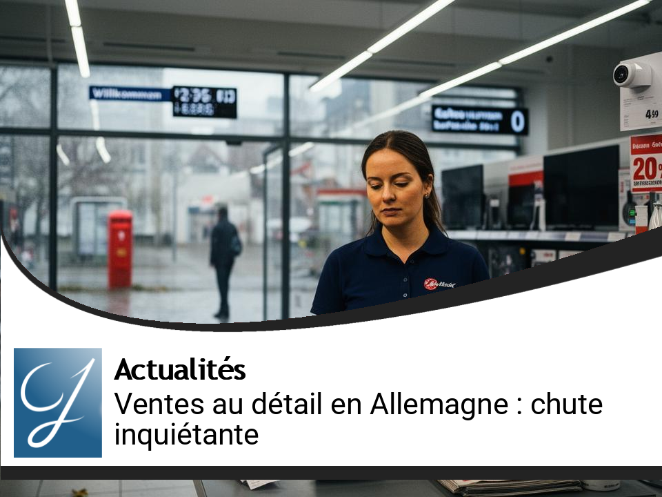 Ventes au Détail en Allemagne : Une Chute Inattendue qui Inquiète