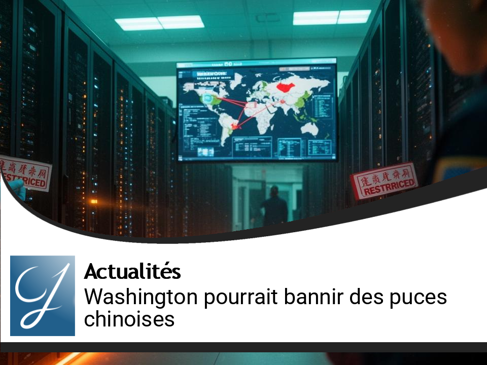Washington pourrait interdire des composants chinois pour les data centers