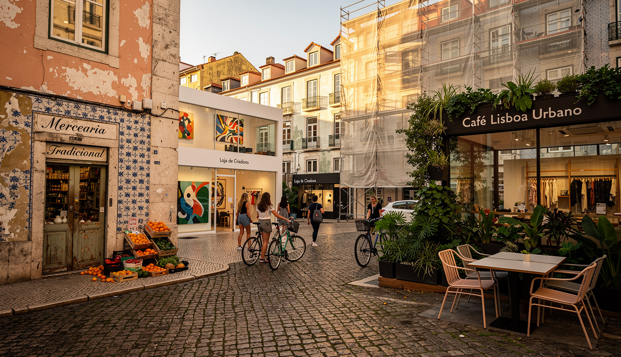 Gentrification des quartiers populaires de Lisbonne