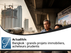 Bangkok : grands projets immobiliers et marché en mutation, des acheteurs plus prudents