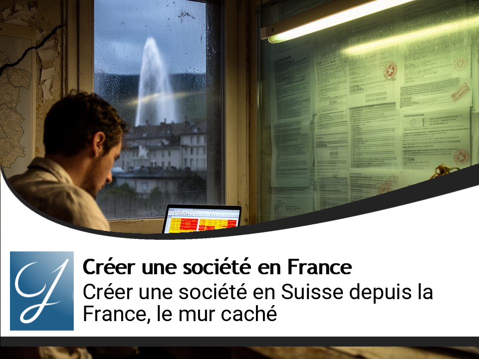 Créer une société en Suisse en 2027 quand on vit en France : le mur que personne ne vous annonce