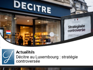 Decitre au Luxembourg : une stratégie financière sous le feu des critiques