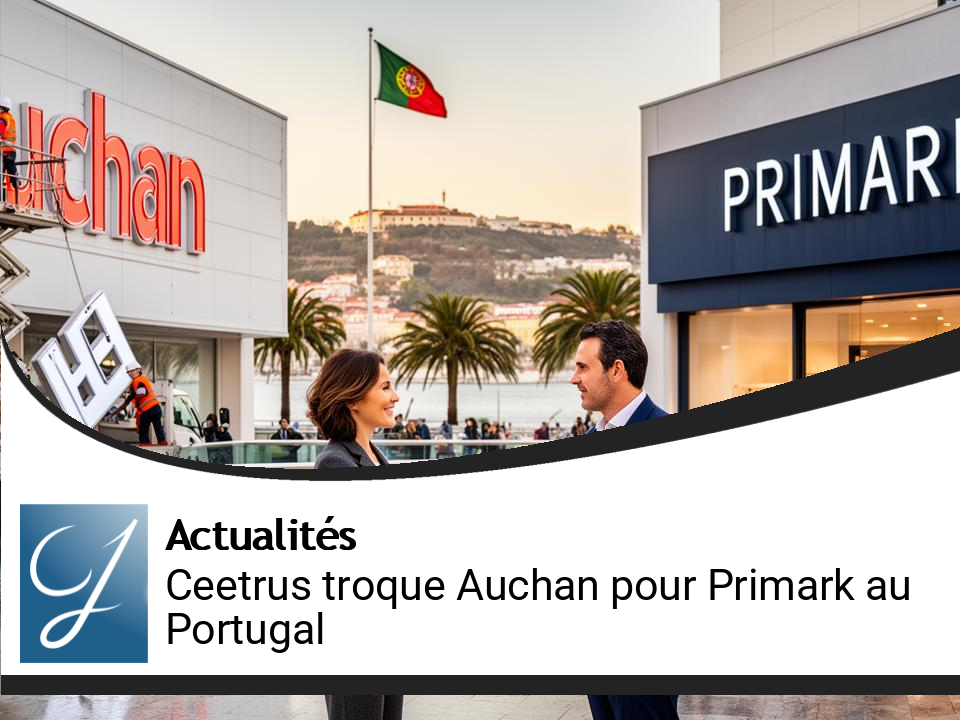 Échanges stratégiques : Ceetrus troque Auchan pour Primark au Portugal