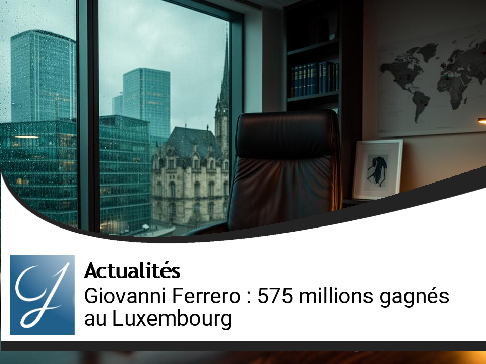 Giovanni Ferrero : 575 millions d&rsquo;euros de gains au Luxembourg