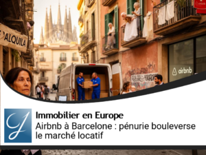 Immobilier à Barcelone : la pénurie d&rsquo;Airbnb bouleverse le marché locatif