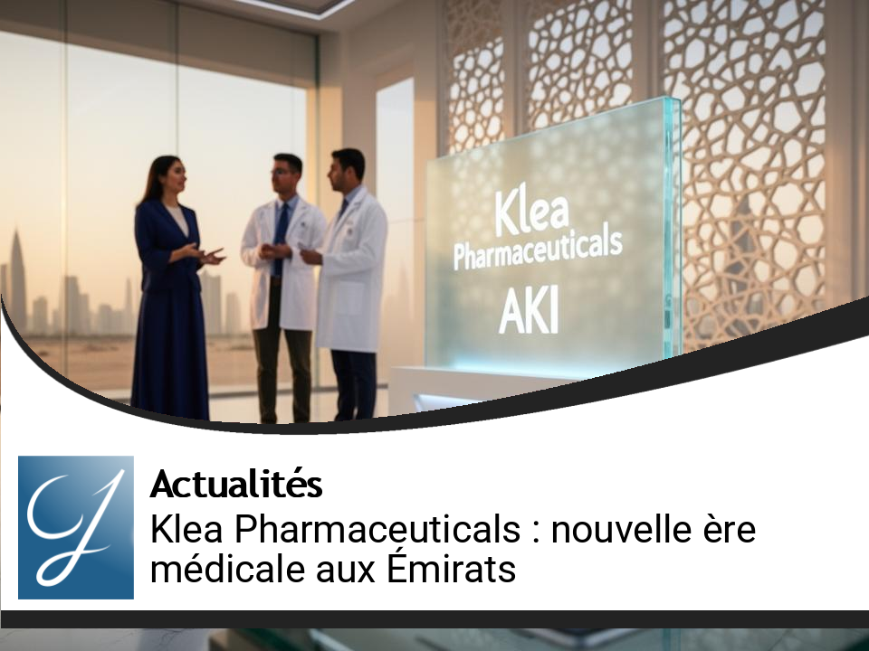Klea Pharmaceuticals : une nouvelle étape pour la médecine aux Émirats avec AKI