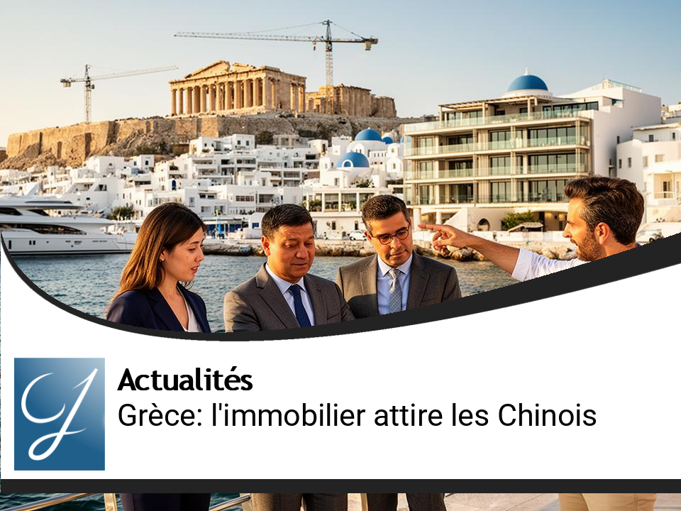 La Grèce attire les investisseurs chinois dans l&rsquo;immobilier