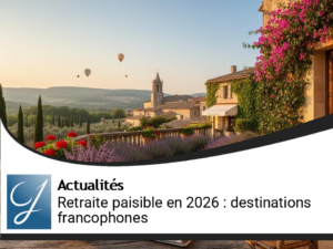 Les destinations francophones pour une retraite paisible