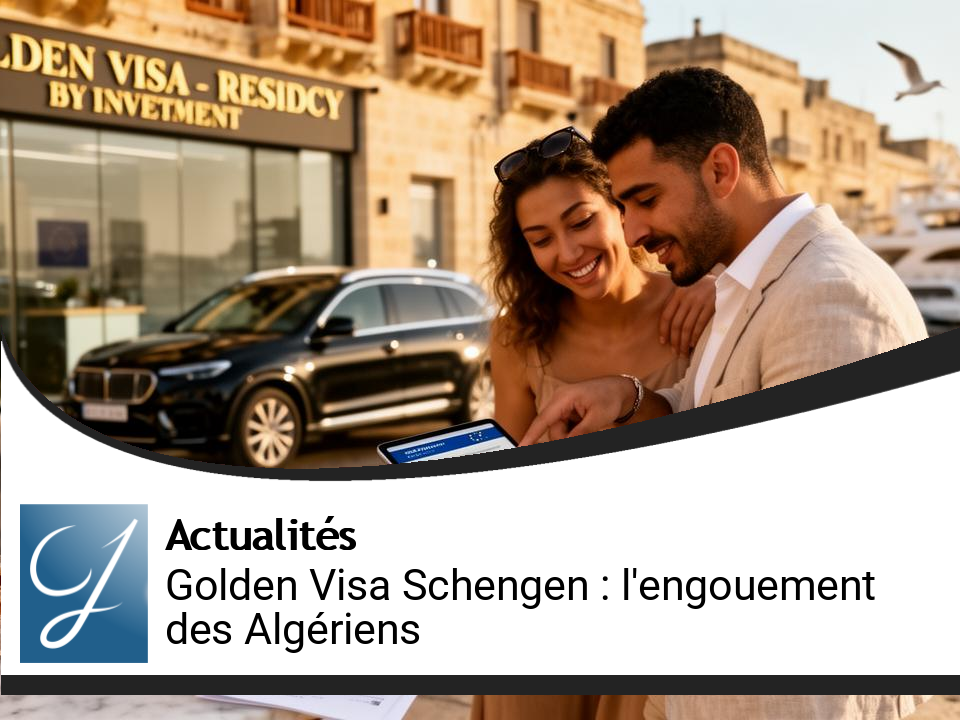 Pourquoi ce pays Schengen séduit de plus en plus d’Algériens pour le Golden Visa