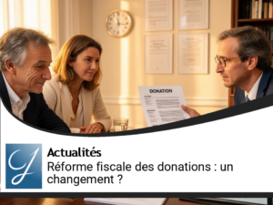 Réforme fiscale des donations : un changement positif en vue ?