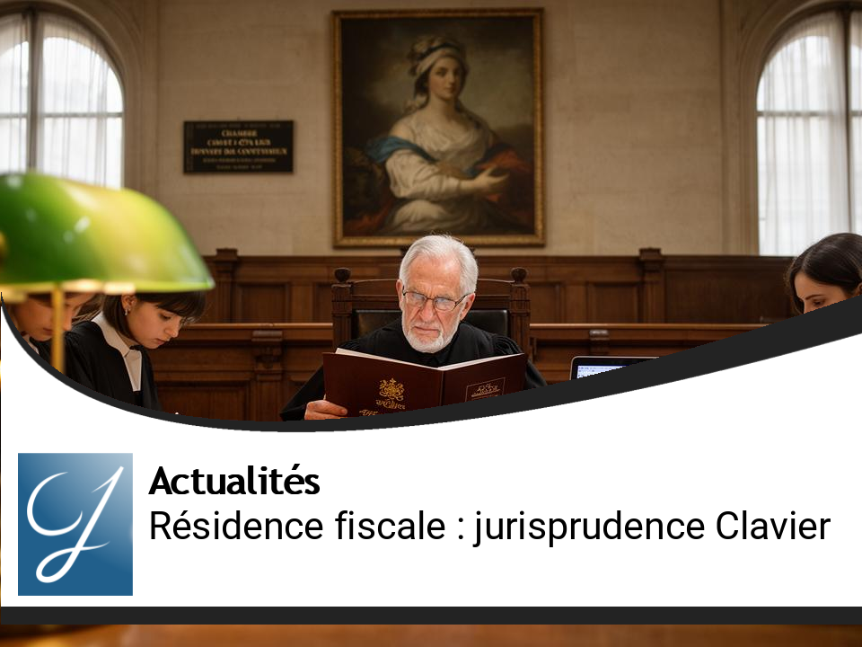Résidence fiscale : ce que la jurisprudence Clavier révèle pour vous