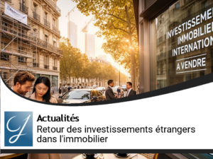 Retour des Investissements Étrangers dans l&rsquo;Immobilier : Un Nouveau Tournant pour la France