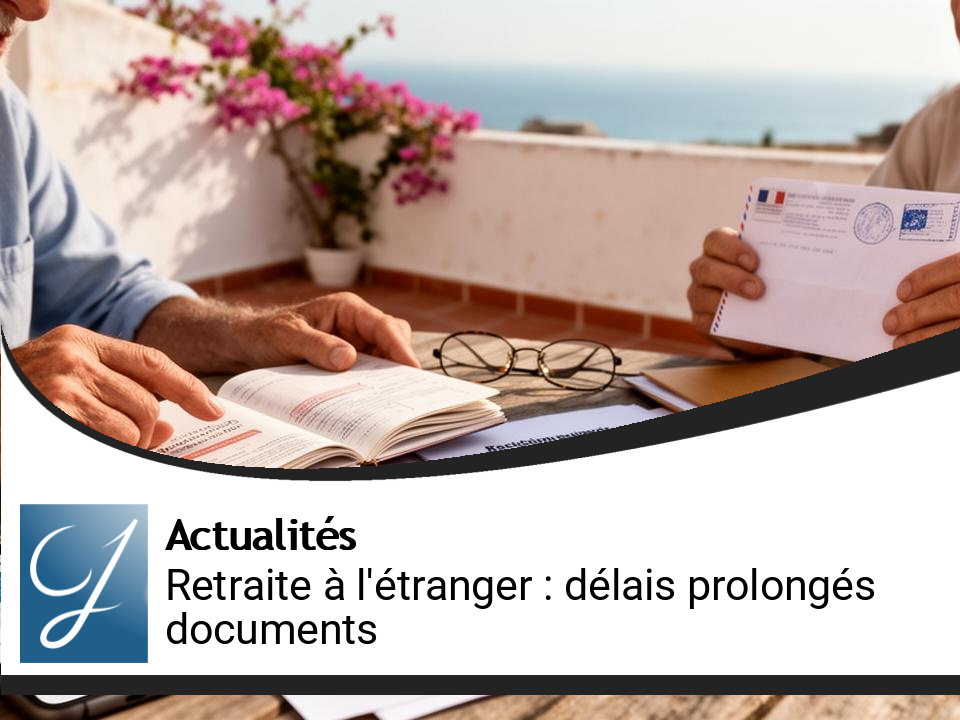 Retraite à l&rsquo;étranger : délais assouplis mais contrôles renforcés pour vos documents