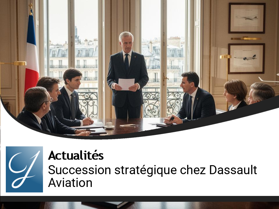 Succession stratégique chez Dassault Aviation : le pacte Dutreil en action
