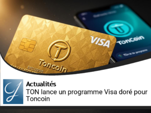 TON dévoile un programme exclusif Visa doré pour les utilisateurs de Toncoin