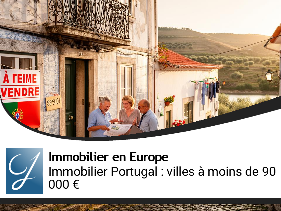 Acheter un bien immobilier au Portugal : villes à moins de 90 000 € encore accessibles