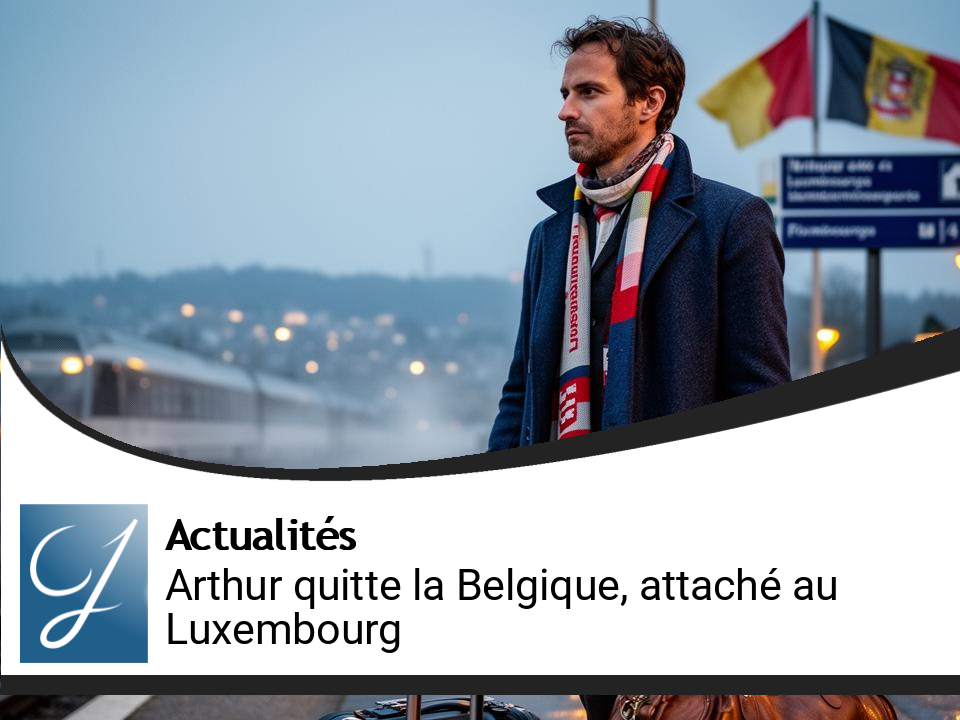 Arthur et la Belgique : un départ non confirmé, des liens financiers avec le Luxembourg