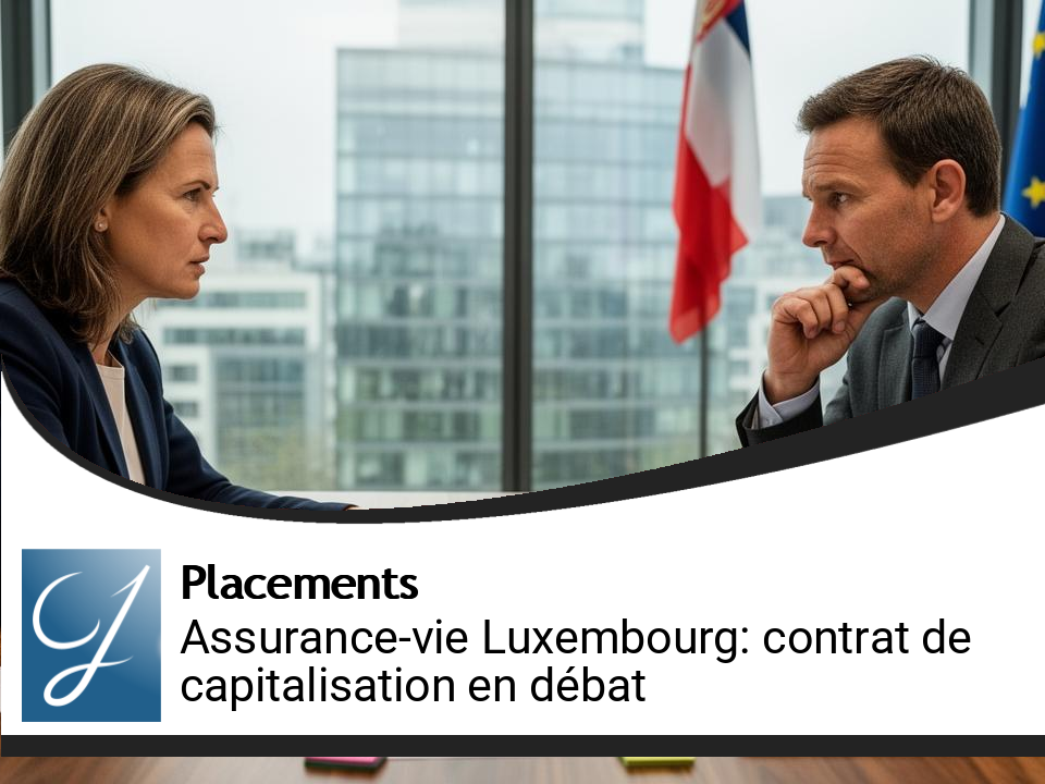 Assurance-vie au Luxembourg : le contrat de capitalisation en débat