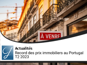Augmentation record des prix immobiliers au Portugal