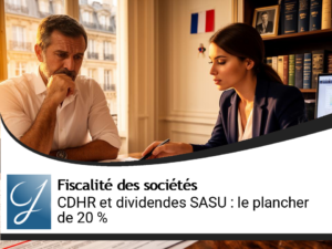 CDHR et dividendes de SASU : quand le « tout dividende » réveille le plancher de 20 %