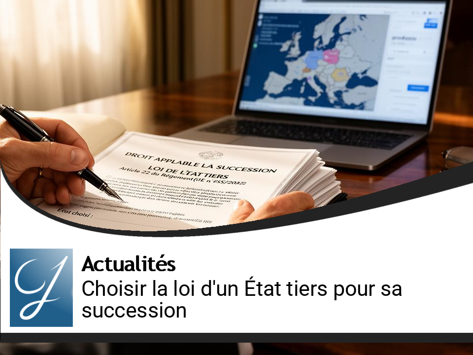 Choisir la Loi d’un État tiers pour Régir Votre Succession : enjeux et mode d’emploi