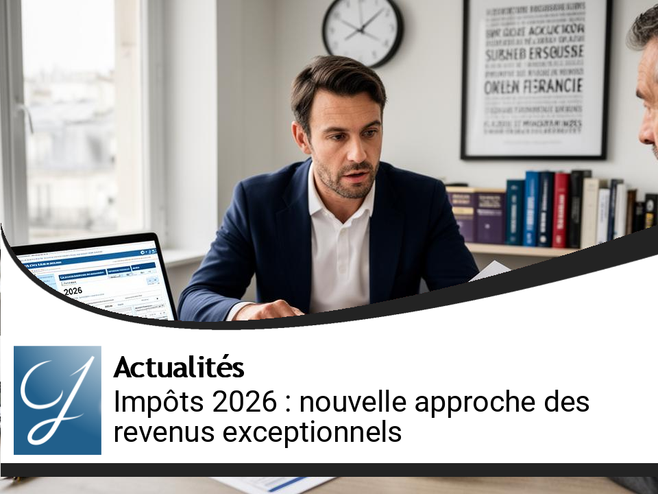 Impôts 2026 : une nouvelle donne pour les revenus exceptionnels