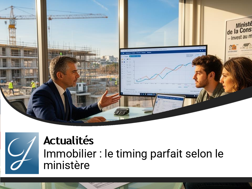 Investir dans l&rsquo;immobilier : un moment jugé favorable par le ministère de la Construction